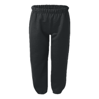 Gildan Youth Heavy Blend™ Sweatpants, Black, Front view