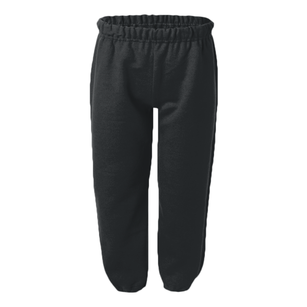 Gildan Youth Heavy Blend™ Sweatpants, Black, Front view