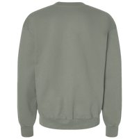 Hanes Unisex EcoSmart® Crewneck Sweatshirt, Stonewashed Green, Back view