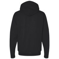 Hanes Unisex EcoSmart® Hooded Sweatshirt, Black, Back view