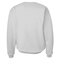 Hanes Unisex Ultimate Cotton® Crewneck Sweatshirt, Ash, Back view