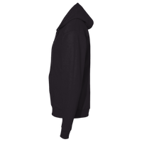 Hanes Youth EcoSmart® Full-Zip Hooded Sweatshirt, Black, Left Sleeve view
