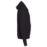 Hanes Youth EcoSmart® Full-Zip Hooded Sweatshirt, Black, Right Sleeve view