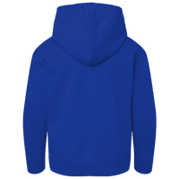 Hanes Youth EcoSmart® Full-Zip Hooded Sweatshirt, Deep Royal, Back view