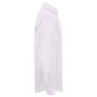 Harriton Men's Tall Easy Blend™ Twill Dress Shirt, White, Right Sleeve view