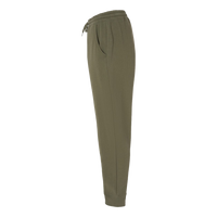 Independent Trading Co. Men's Midweight Fleece Sweatpants, Army, Left Side view