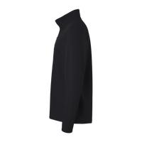 Independent Trading Co. Men's Perform Quarter-Zip Pullover, Black, Left Sleeve view
