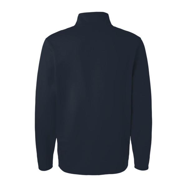 Independent Trading Co. Men's Perform Quarter-Zip Pullover, Classic Navy, Back view