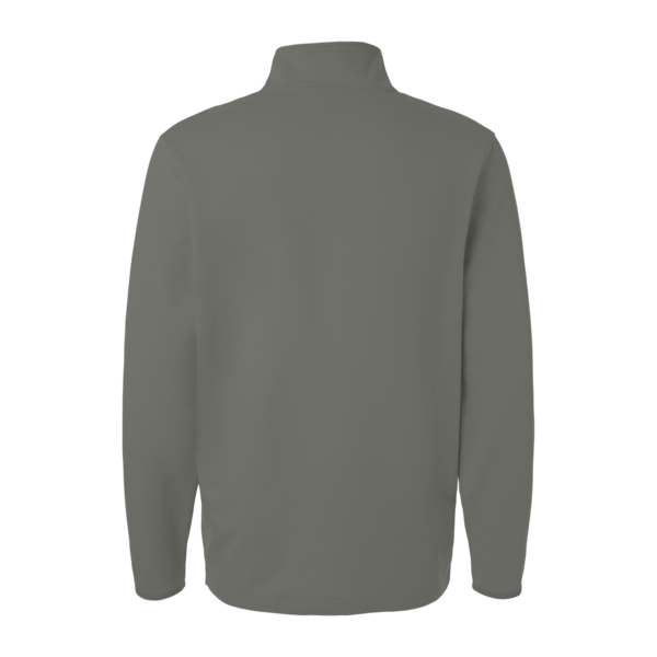 Independent Trading Co. Men's Perform Quarter-Zip Pullover, Pine, Back view