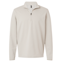 Independent Trading Co. Men's Perform Quarter-Zip Pullover, Smoke, Front view