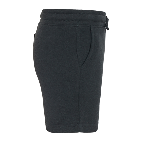 Independent Trading Co. Toddler Lightweight Special Blend Fleece Shorts, Black, Right Side view