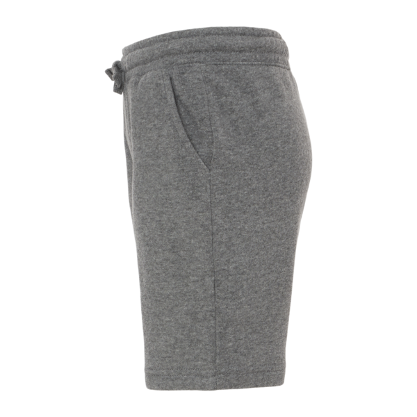Independent Trading Co. Toddler Lightweight Special Blend Fleece Shorts, Nickel, Left Side view