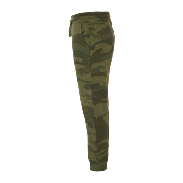 Independent Trading Co. Toddler Lightweight Special Blend Sweatpants, Forest Camo Heather, Left Side view