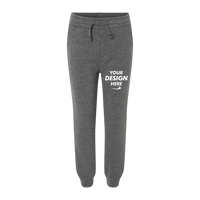 Independent Trading Co. Toddler Lightweight Special Blend Sweatpants, Nickel, Front view, Mockup