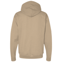 Independent Trading Co. Unisex Avenue Midweight Hooded Sweatshirt, Sandstone, Back view
