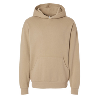Independent Trading Co. Unisex Avenue Midweight Hooded Sweatshirt, Sandstone, Front view