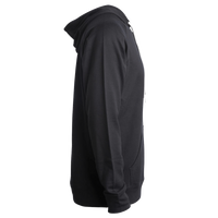 Independent Trading Co. Unisex Icon Lightweight Loopback Terry Full-Zip Hooded Sweatshirt, Black, Right Sleeve view