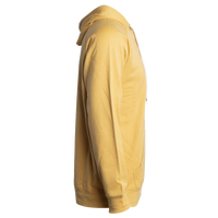 Independent Trading Co. Unisex Icon Lightweight Loopback Terry Hooded Sweatshirt, Harvest Gold, Right Sleeve view