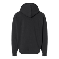 Independent Trading Co. Unisex Mainstreet Heavyweight Hooded Sweatshirt, Black, Back view