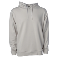 Independent Trading Co. Unisex Perform Hooded Sweatshirt, Smoke, Front view