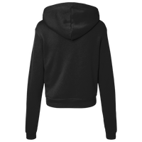 Independent Trading Co. Women's California Wave Wash Sunday Hooded Sweatshirt, Black, Back view