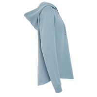 Independent Trading Co. Women’s Lightweight California Wave Wash Hooded Sweatshirt, Misty Blue, Right Sleeve view