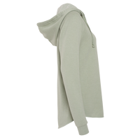 Independent Trading Co. Women’s Lightweight California Wave Wash Hooded Sweatshirt, Sage, Right Sleeve view