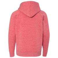 Independent Trading Co. Youth Lightweight Special Blend Raglan Hooded Sweatshirt, Pomegranate / Pomegranate, Back view