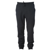 Independent Trading Co. Youth Lightweight Special Blend Sweatpants, Black, Front view