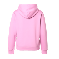 Independent Trading Co. Youth Midweight Hooded Sweatshirt, Light Pink, Back view