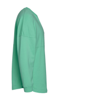 J. America Unisex Game Day Jersey Long Sleeve T-Shirt, Mint / Mint, Right Sleeve view