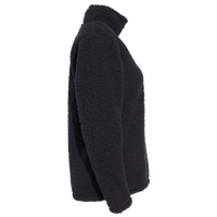 J. America Women’s Epic Sherpa Quarter-Zip Pullover, Black / Black, Right Sleeve view