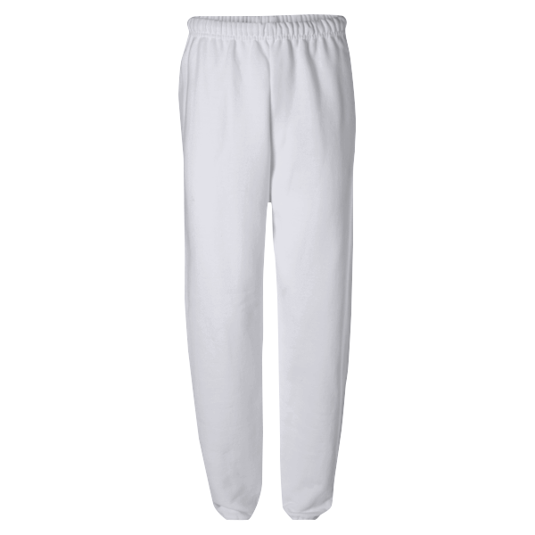Jerzees Unisex NuBlend® Sweatpants, Ash, Front view