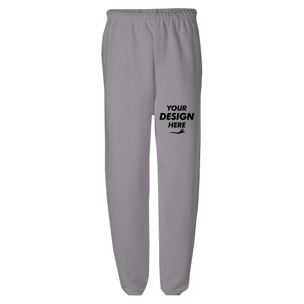 Jerzees Unisex NuBlend® Sweatpants, Oxford, Front view, Mockup