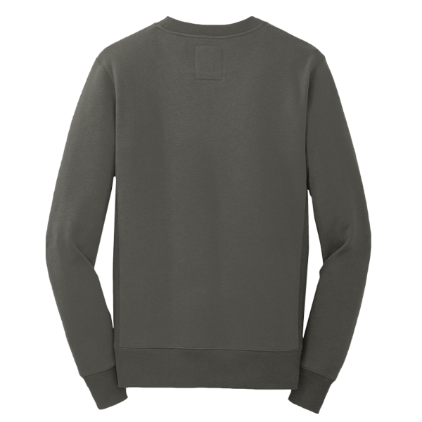 New Era French Terry Crew, Graphite, Back view