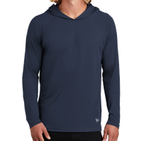 New Era Power Long Sleeve Hoodie, True Navy, Front view