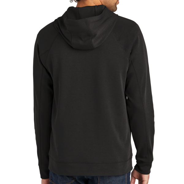 New Era STS 1/4 Zip Hoodie, Black, Back view