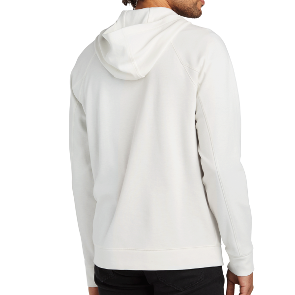 New Era STS 1/4 Zip Hoodie, Fan White, Back view