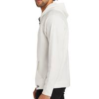 New Era STS 1/4 Zip Hoodie, Fan White, Left Sleeve view