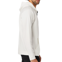 New Era STS 1/4 Zip Hoodie, Fan White, Right Sleeve view
