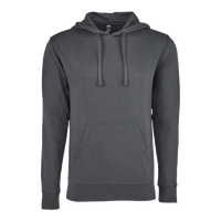 Next Level Apparel Unisex Laguna Hoodie Sweatshirt, Heavy Metal / Heavy Metal, Front view