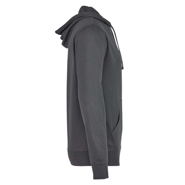 Next Level Apparel Unisex Laguna Hoodie Sweatshirt, Heavy Metal / Heavy Metal, Right Sleeve view
