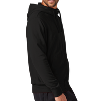 Nike Club Fleece Sleeve Swoosh Full Zip Hoodie, Black, Right Sleeve view