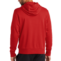 Nike Club Fleece Sleeve Swoosh Full Zip Hoodie, University Red, Back view