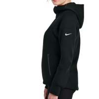 Nike Women's Tech Fleece Full Zip Hoodie, Black, Left Sleeve view