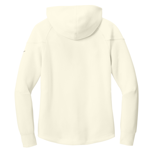 Nike Women's Tech Fleece Full Zip Hoodie, Pale Ivory, Back view