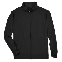 North End Men's Techno Lite Jacket, Black, Front view