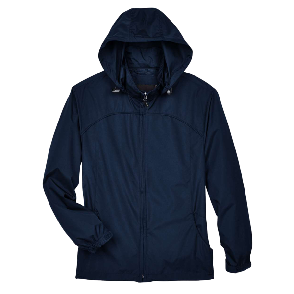 North End Women's Techno Lite Jacket, Midnight Navy, Front view