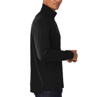 OGIO Limit 1/4 Zip, Blacktop, Right Sleeve view