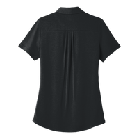 OGIO Women's Limit Polo, Blacktop, Back view
